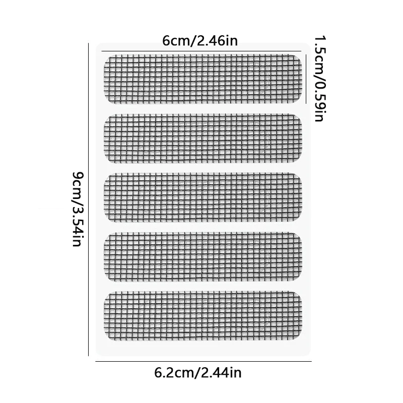 10pcs Stickers Broken Door Mosquito Mesh Adhesive Practical Anti-Insect Window Screen Window Repair Patch Repair Accessories
