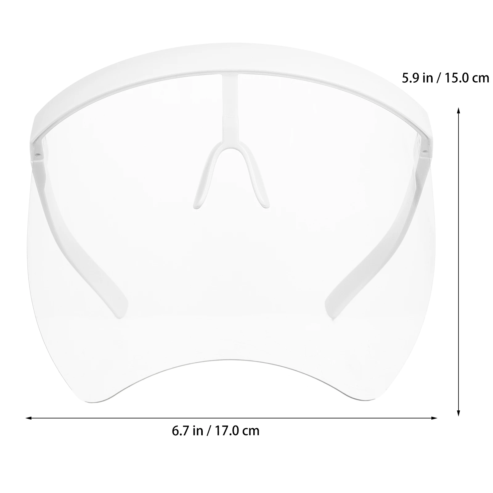 1 قطعة غطاء الوجه الكامل حملق قناع مكافحة الضباب الرياح برهان الشمس التظليل قناع مع مخدات أنف للنظارة في الهواء الطلق نظارات واقية للدراجات النارية #1