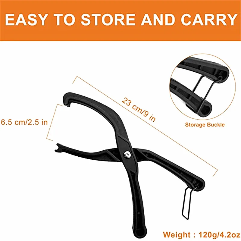 Bike Tire Levers Bike Tire Pliers Bicycle Tyre Remover Clamp with Non-Slip Grip for Convenience Road Mountain Bike Tire Changer