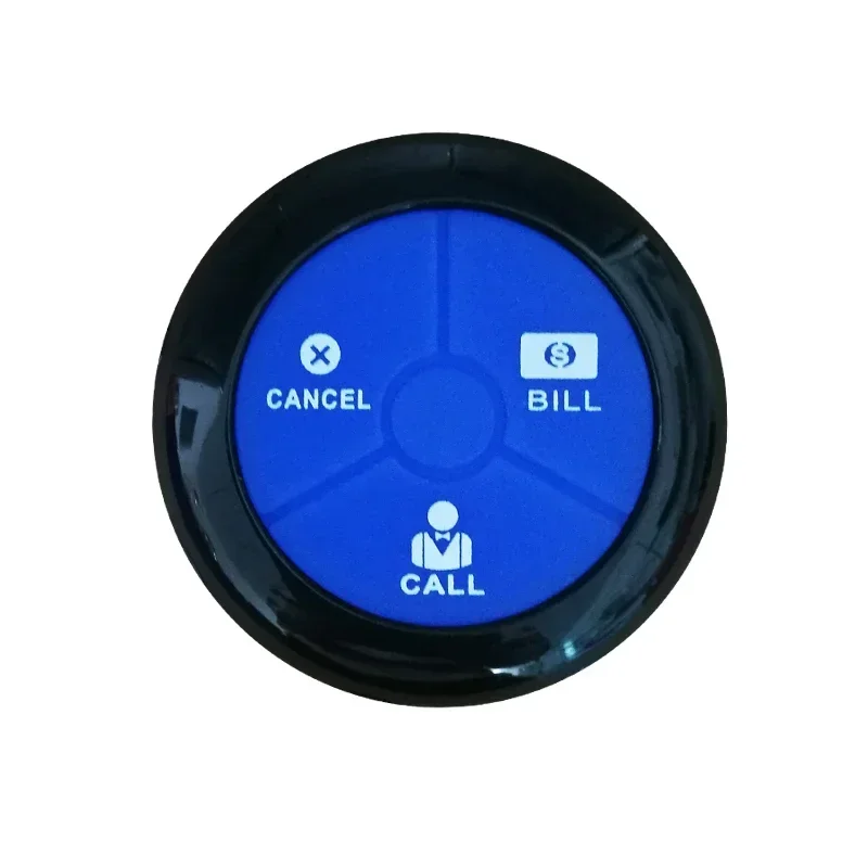 2025 نظام النادل اللاسلكي مطعم الجدول النداء خدمة الطلب 1 المضيف استقبال + 10 قطعة أزرار الاتصال لبار فندق مقهى #6