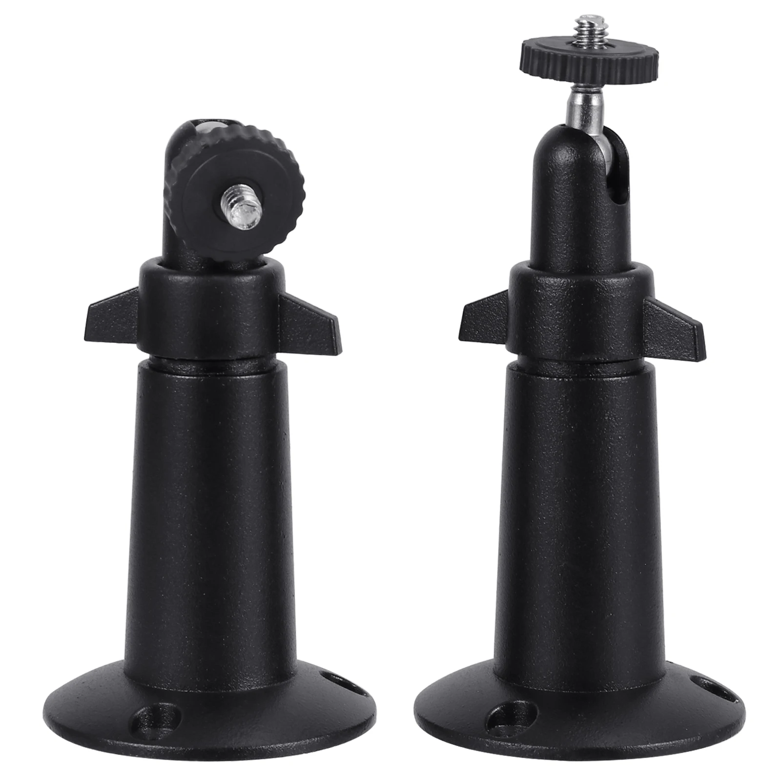 

Adjustable Security Camera Wall Mount Bracket 360 Degree Swivel 90 Tilt Sturdy Aluminum Alloy Surveillance System Mount For