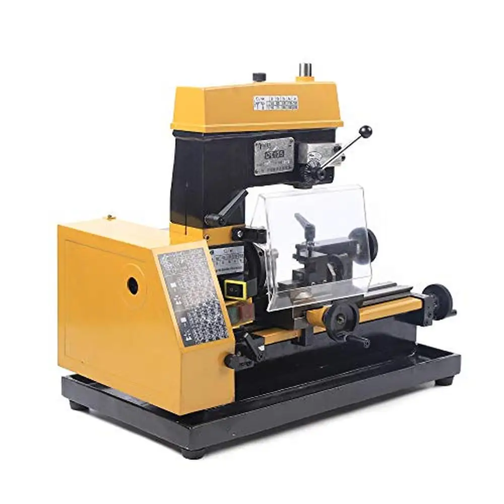 3 in 1 Micro Multi-Function Woodworking Lathe Drilling & Milling Machine 360° Rotatable Head Precision Performance Dovetail Rail