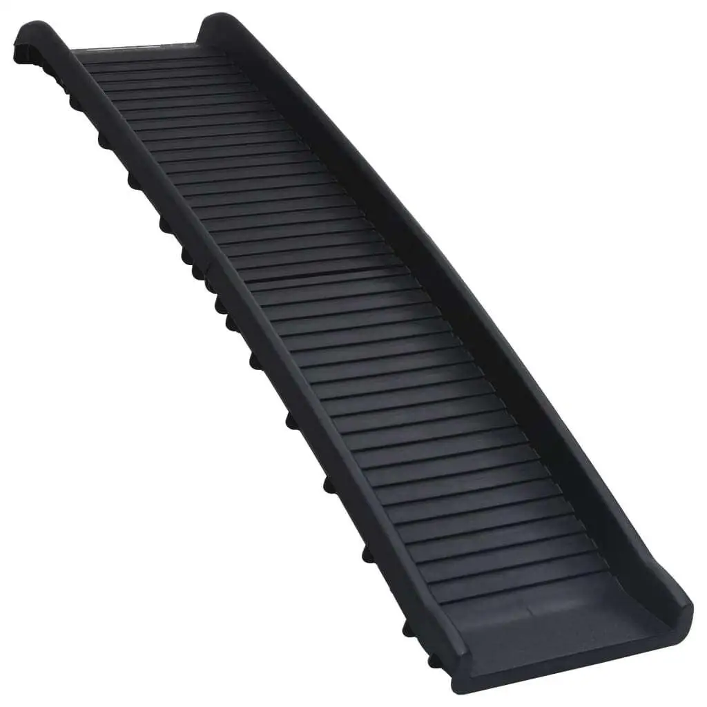 61.2x15.7 Folding Dog Ramp - Portable Pet Car Access, Heavy-Duty Black Design for Small & Large Dogs