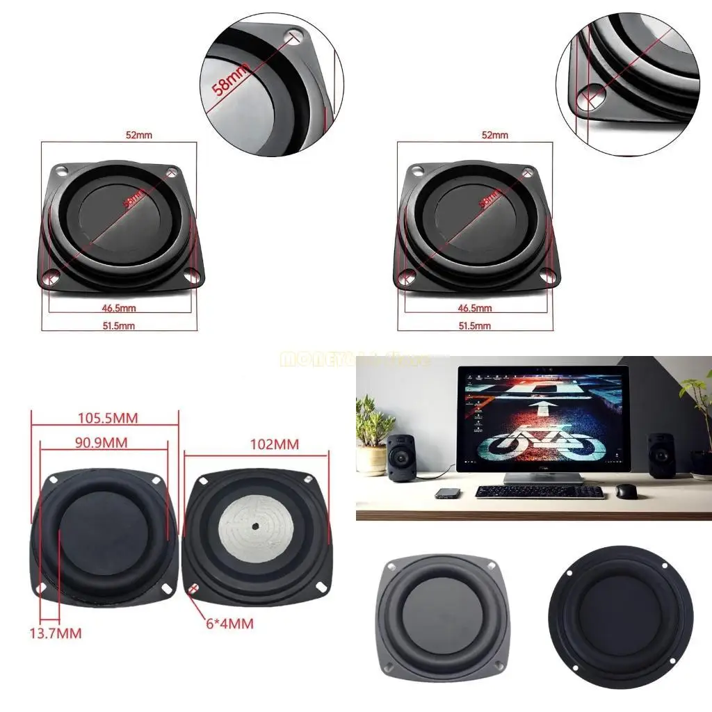 F62C Universal Horn Dorn Diaphragm استبدال باس صوت لفائف القرن الملحقات DIY قرن