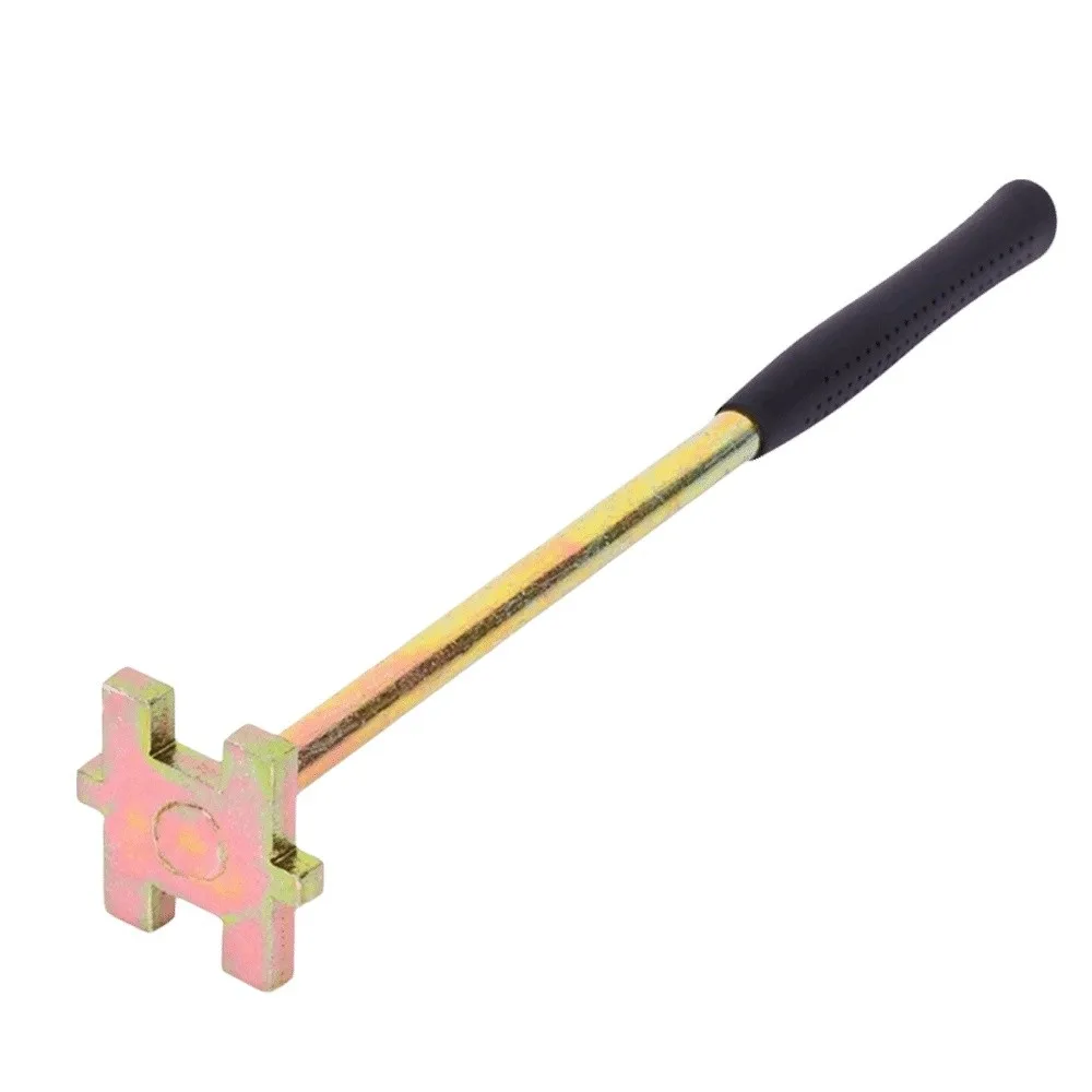 

Anti-explosion Barrel Opener Heavy Duty Lightweight Fuel Drum Opener Adjustable Easy to Use Universal Barrel Wrench 200L Drum