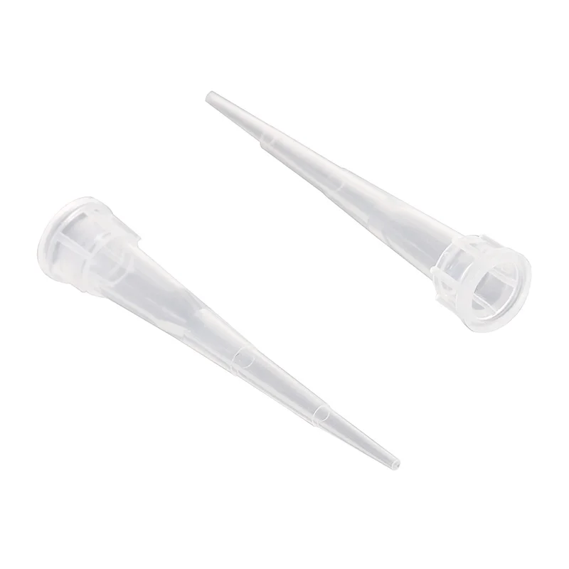 Embouts de Pipette jetables 10ul, 1000 pièces, liquide de laboratoire, en plastique, pour Test microbiologique