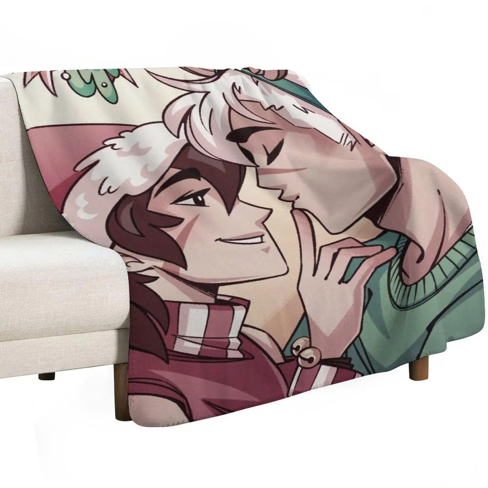 

Sheith Mistletoe Throw Blanket Kid'S Large Luxury Throw Blankets