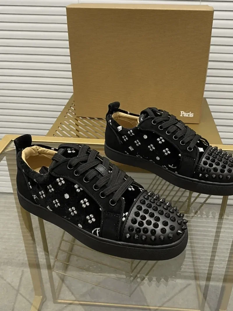 Red Bottom Shoes Designer Sneakers Men Luxury Men's Spring Party Nightclub Women's Shoes