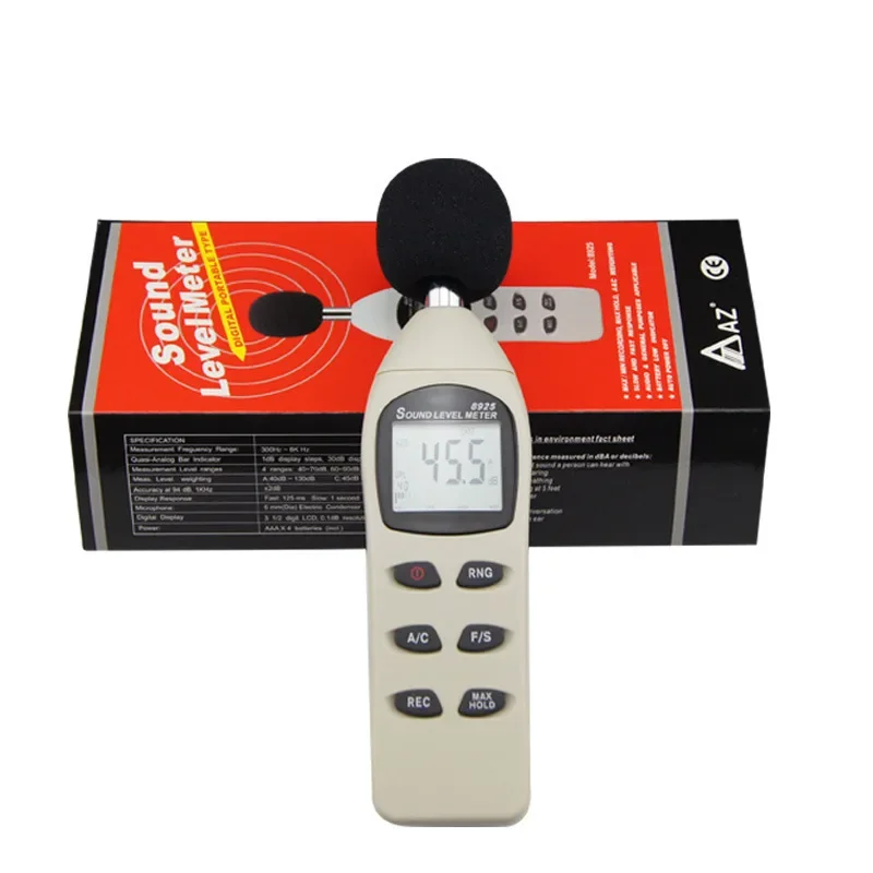 

AZ8925 Sound Level Meter, Sound Divider, Divider, Noise Meter, Noise Meter Instrument