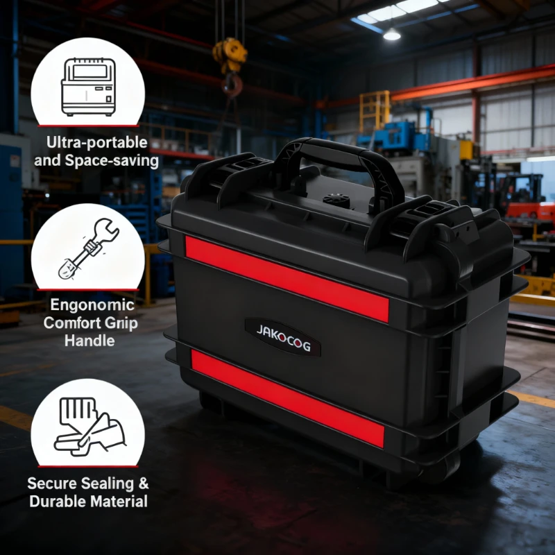 

Запираемый сверхмощный стальной ящик для инструментов, портативный органайзер для инструментов, сундук для хранения, гараж, домашний механик, электрический Werkzeug Koffer