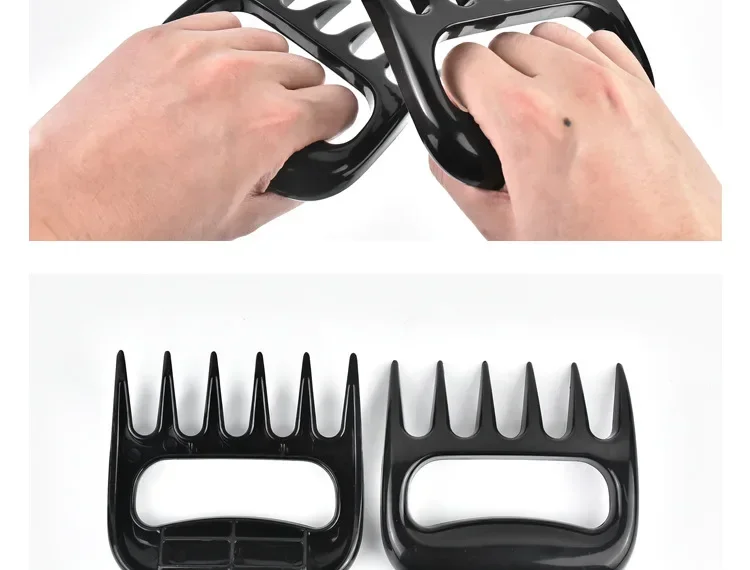 Bär Krallen Grill Gabel Pull Shred Schweinefleisch Shredder Manuelle Fleisch Klemme Braten Gabel Küche Werkzeug BBQ Kochen Werkzeuge – Detail 2
