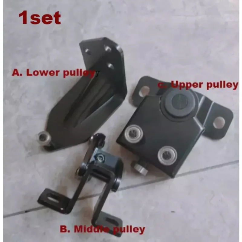 1set For Komatsu PC75/78/128/138/228 PC78US-6 Cab Door Lock Bearing Track Pulley