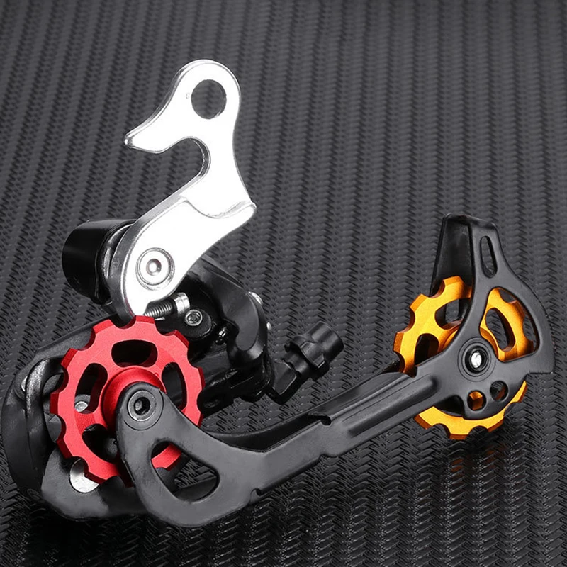 11T MTB จักรยานด้านหลัง Derailleur Jockey ล้อกันน้ําทนทานเซรามิคแบริ่งรอก AL7075 แผนที่จักรยานท่องเที่ยว Roller Idler 5 มม.