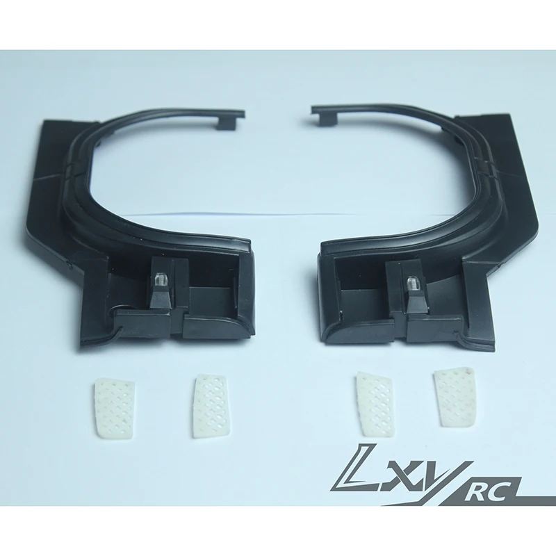 Sunshade Light and Rearview Mirror for 1/14 Tamiya RC Truck R470 R620 R730 Car Diy Parts