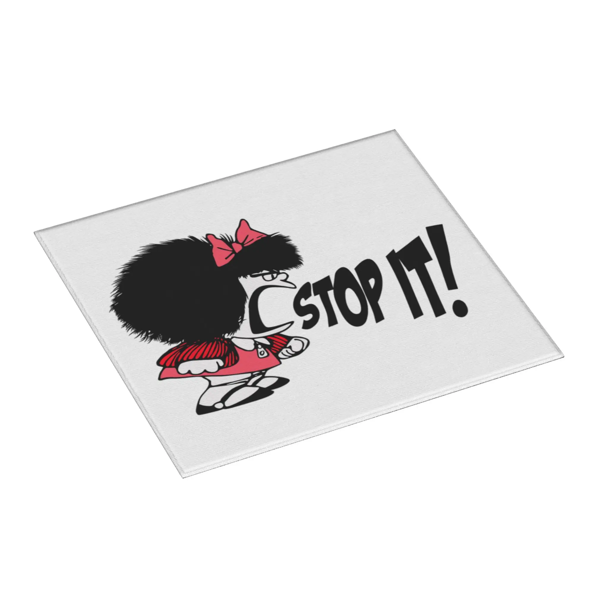 Mafalda Stop it Non Slip Kitchen Counter Protector Mat Barware Tableware Reusable  Bathroom Drying Mat For Kitchen