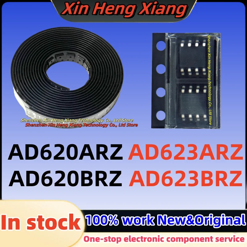 

(5pcs) 100% New AD623A AD623B AD620A AD620B AD620ARZ AD620BRZ AD623ARZ AD623BRZ sop-8