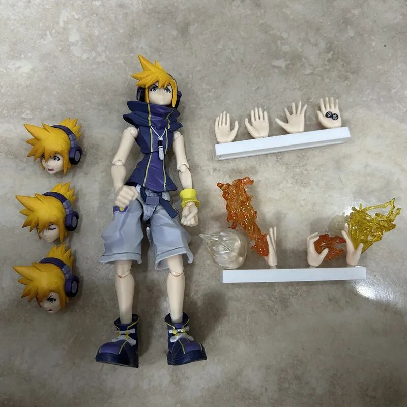 

Sakuraba Ne On The World Ends With You Square Enix Articulated Figure 15cm No Color Box Japanese Version