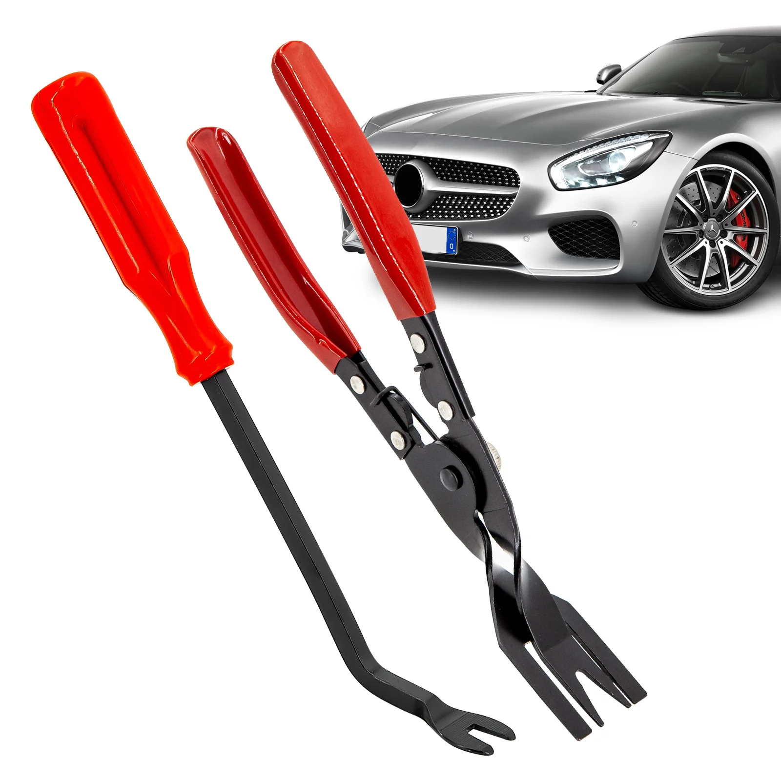 Car Headlight Repair Open Light Pliers Removal Pliers Door Panel Fascia Dash Upholstery Remover Tool Repair Disassemble Plier