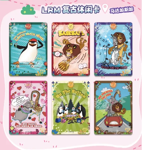 متوفر في المخزون لعبة بطاقة DreamWorks مجموعة الرسوم المتحركة مجموعة بطاقة Sleepwalking Package الجزء 2 مجموعة أنيمي الطرفية هدية