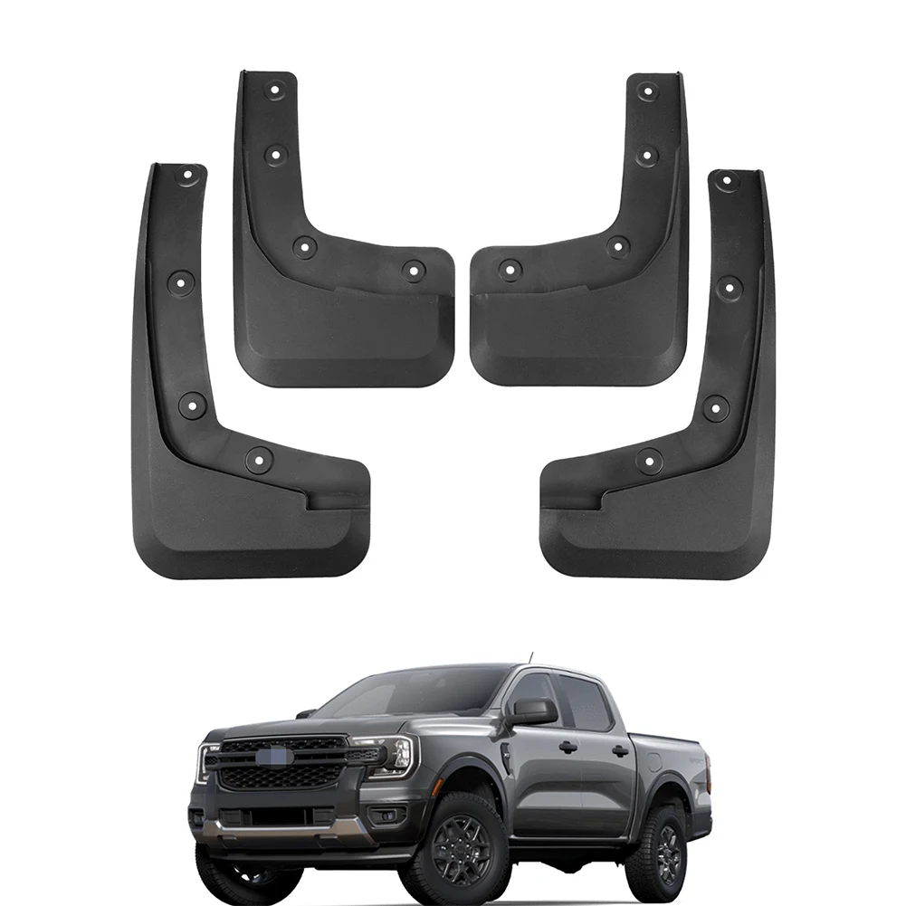 

for Ford Ranger 2023 2024 2025 Mudguard Splash Guards Fender Front Rear Mudflaps Accessories 4PCS