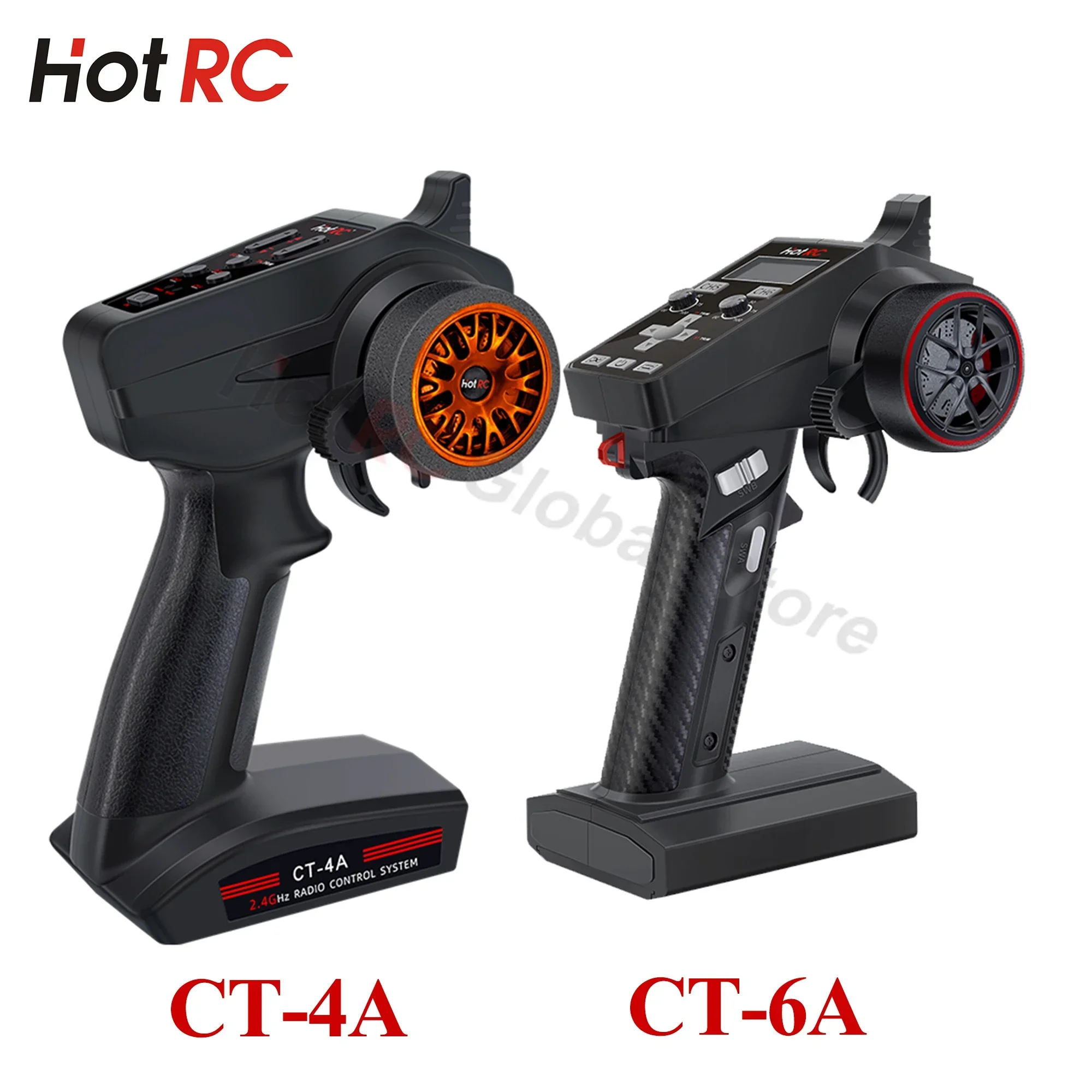 

Remote Control CT-4A CT-6A 4V-9V 4CH 6CH 2.4GHZ FHSS Radio Control System Transmitter with Receiver for RC Car Boat Truck Toy