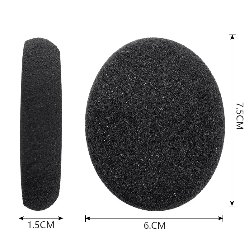 

Protein Leather memory foam Ear Pads Cushion Cover Earpads For Sennheiser SC160 165USB Headset