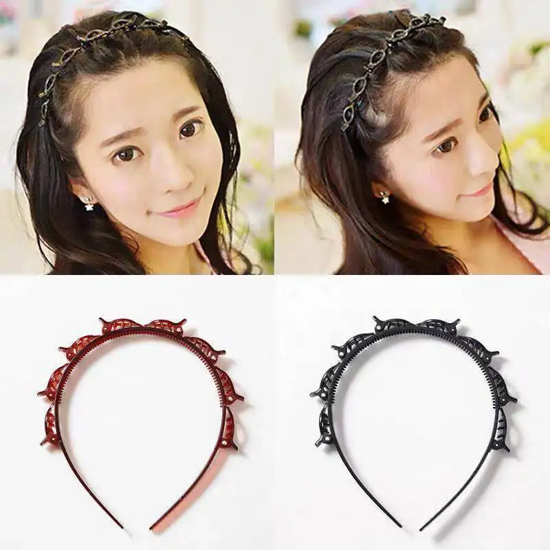 Unisex Alice Hairband Headband Men Women Sports Hair Band Hair Hoop Double Braided Bangs Hairstyle Hairpin Hair Accessories