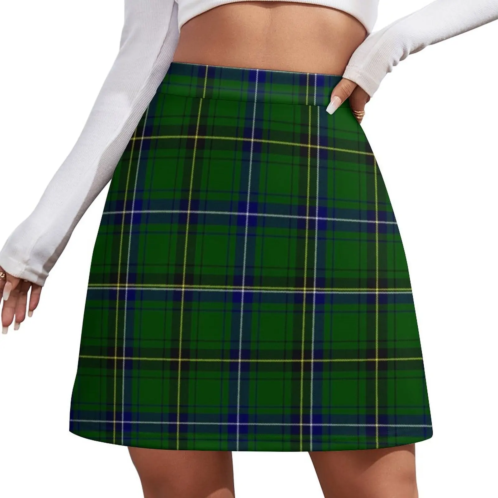 

Clan Henderson Tartan Mini Skirt korean fashion skirts for woman Women's summer skirts korean women's clothes Mini Skirt