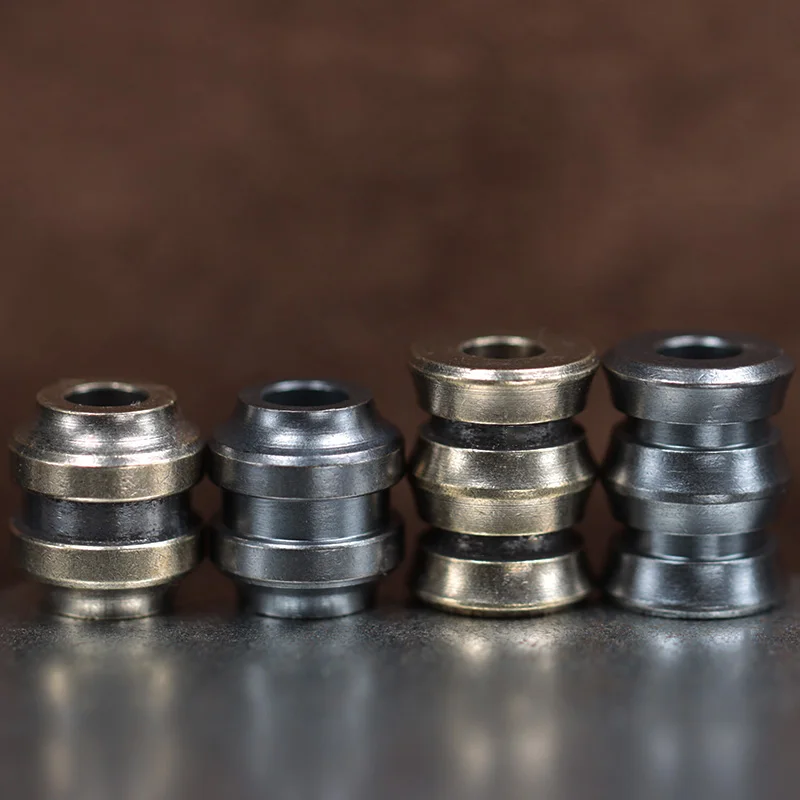 

Irregular Cylinder Brass Knife Beads EDC DIY Paracord Woven Bracelets Lanyard Pendants Accessories Outdoor Tool Hangings