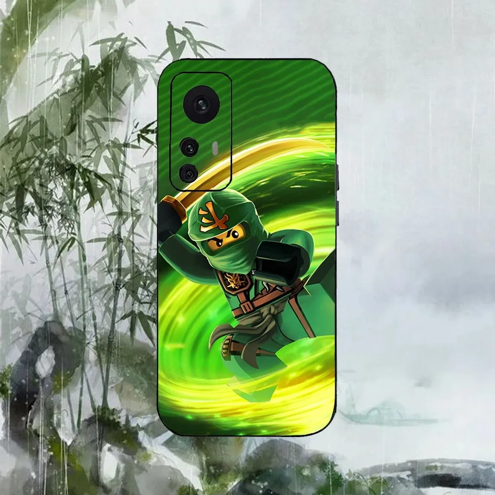 L-Lego N-Ninjago Phone Case For Xiaomi 11 Redmi Note 11 5G 8T 9A 9 10T Note8Pro Note9 12SUltra Black Case