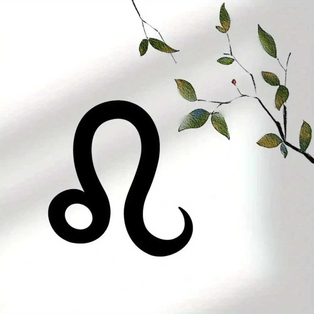 شراء CIF ™ ليو ابراج الحديد المطاوع جدار الفن - تمثال رمز زودياك المذهل للمنزل المطبخ الحمام الديكور الداخلي #2