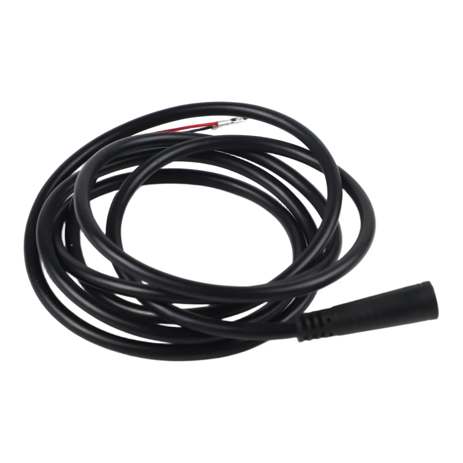 Black Electric Scooter Cable Electric Scooter Five-Pin Instrument Cable User-friendly Installation Compact Design