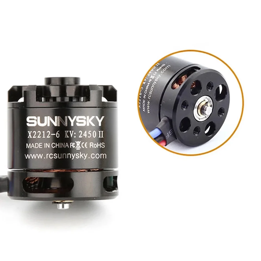 Sunnysky X2212 II 980KV 1250KV 1400KV 2450KV Outrunner Brushless Motor 2212 for RC Quadcopter Multicopter thumbnail 4