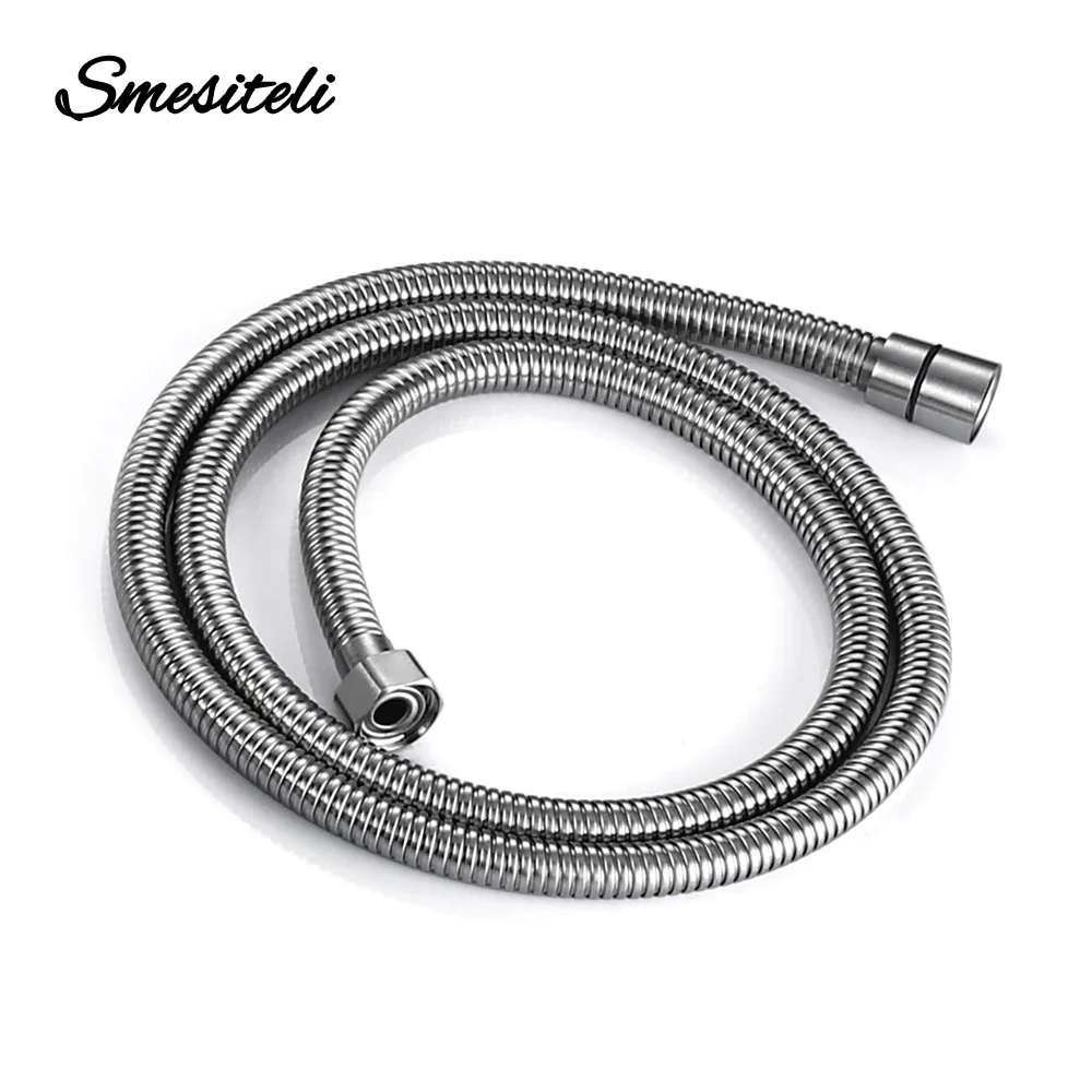 

Handheld Shower Hose G1/2 Replacement with 150cm Stainless Steel Hose Or PVC Tube Thickening Anti-twist Bathroom Accessories