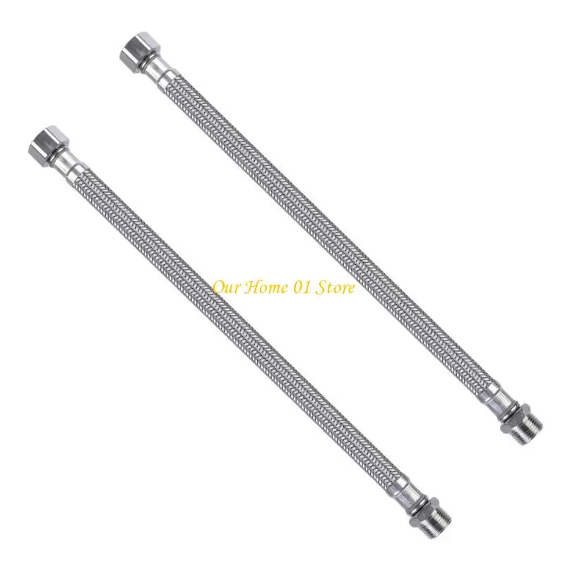 

M4YC Stainless Steel Extension Hose 3/8 Inch with Silicone Seal for Leak Prevention
