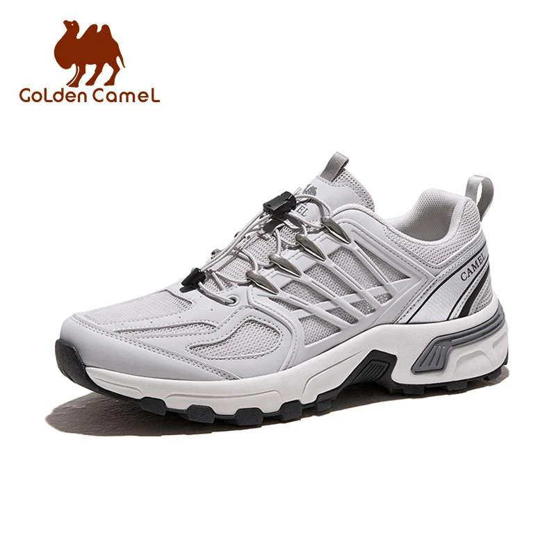 GOLDEN CAMEL Outdoor Hiking Shoes Low-top Trekking Shoes for Men Summer Non-slip Wear-resistant Lightweight Sports Male Sneakers