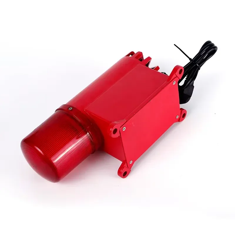Hot Sale DC AC36V 100m Wireless Remote Control Voice Alarm Industrial Integrated LED Audible Visual Alarm Sounder with Net