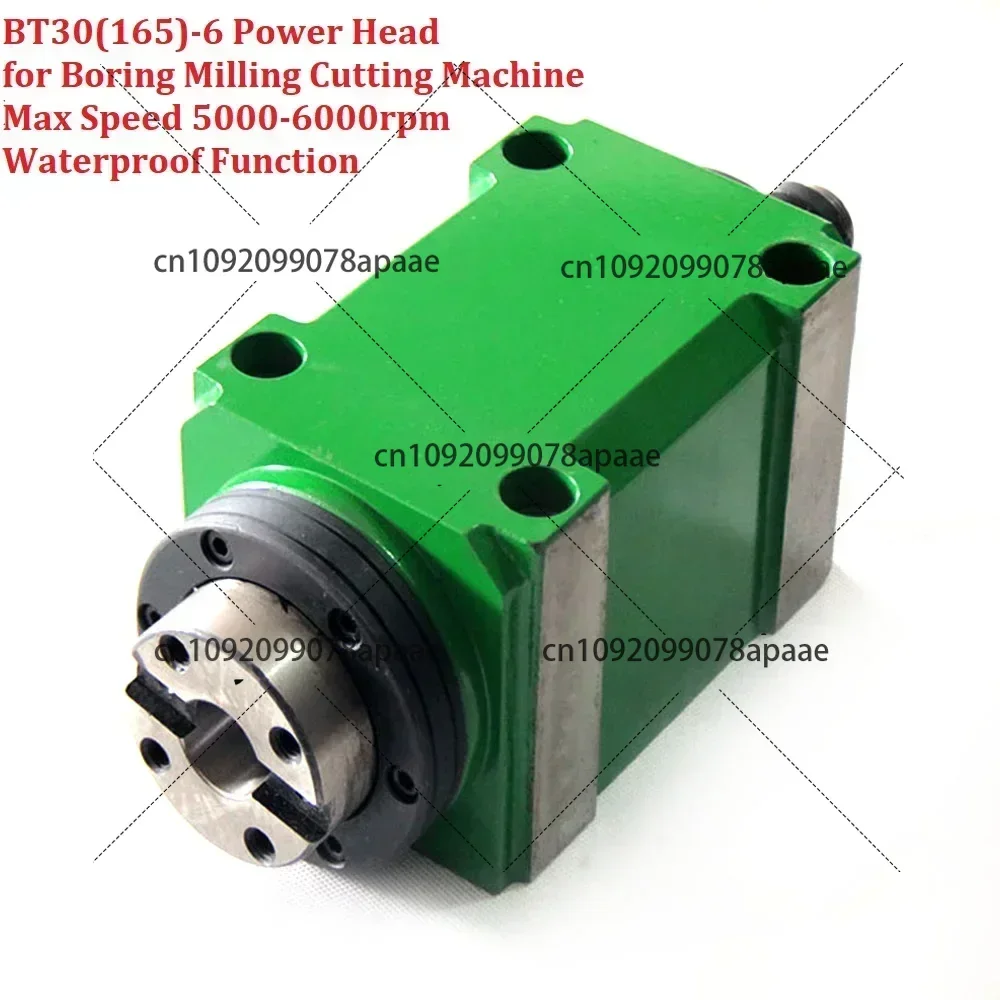 BT30 رأس الطاقة السرعة القصوى 3000 ~ 8000 دورة في الدقيقة لـ 1.5KW 2Hp وحدة الطاقة آلة أداة المغزل رئيس مملة آلة قطع الطحن