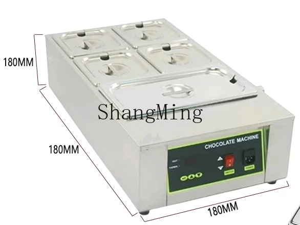 ZYY macchina per sciogliere il cioccolato commerciale macchina per sciogliere il cioccolato caldo a doppio cilindro