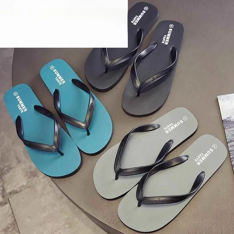 

Мужские модные шлепанцы 2026 года с защитой от скольжения, летние уличные пляжные сандалии, удобные дышащие повседневные шлепанцы без застежек