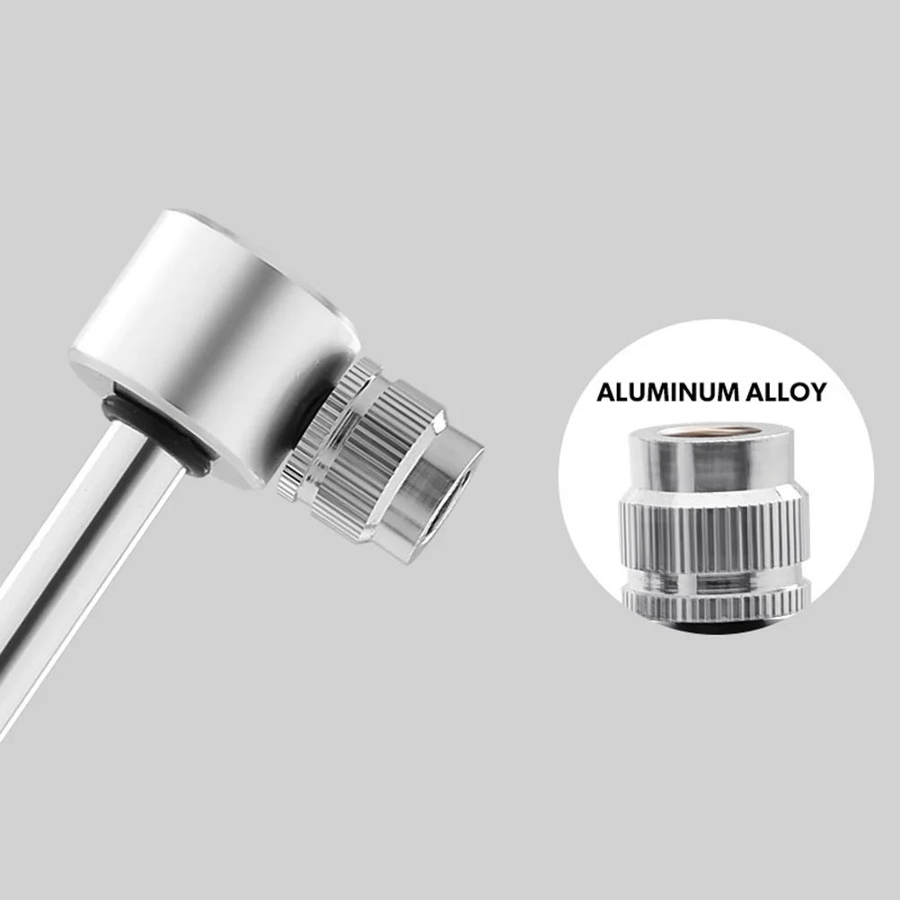 120 Psi Mini Portable Tire Air Inflator Pump Lightweight Bike Pump Basketball Football Accessories Black Tire Air Inflator