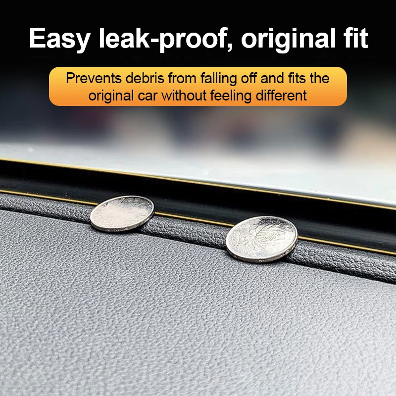 جديد وحدة التحكم المركزية الفجوة ختم الشريط لجيلي بويو L FX11 Starray أطلس 2022 ~ 2025 سيارة ملء المطاط عزل الصوت الملحقات #6