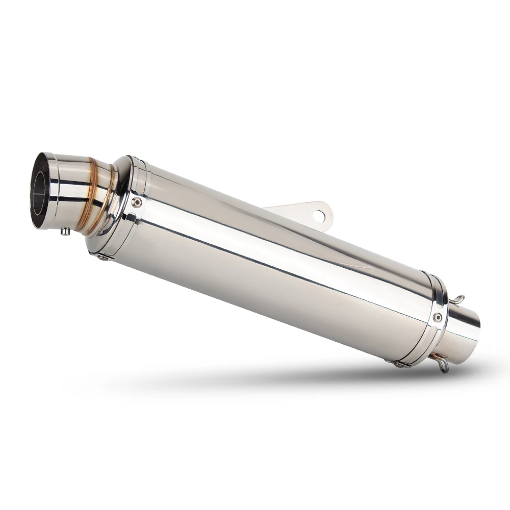 

Universal 51mm GP-89MM Motorcycle Exhaust Muffler With DB Killer For POP110 ZX25R CUB110 DUKE250 MT15 CBR300R GSX250R NMAX155