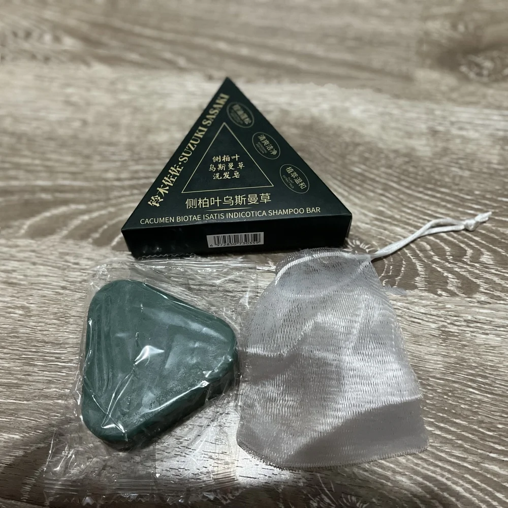 

Polygonum Multiflorum Handmade Soap, Usman Grass Shampoo Bar 120g