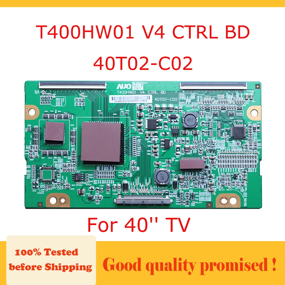 

Tcon Board T400HW01 V4 CTRL BD 40T02-C02 for TV KDL 40V4100 Logic Board for 40 Inch TV Replacement Board T400HW01 V4 40T02 C02