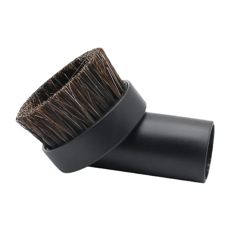 Cepillo de pelo de caballo redondo Universal, cabezal de succión de 32mm de diámetro interior para Philips, LG, Electrolux, accesorios para aspiradoras de belleza