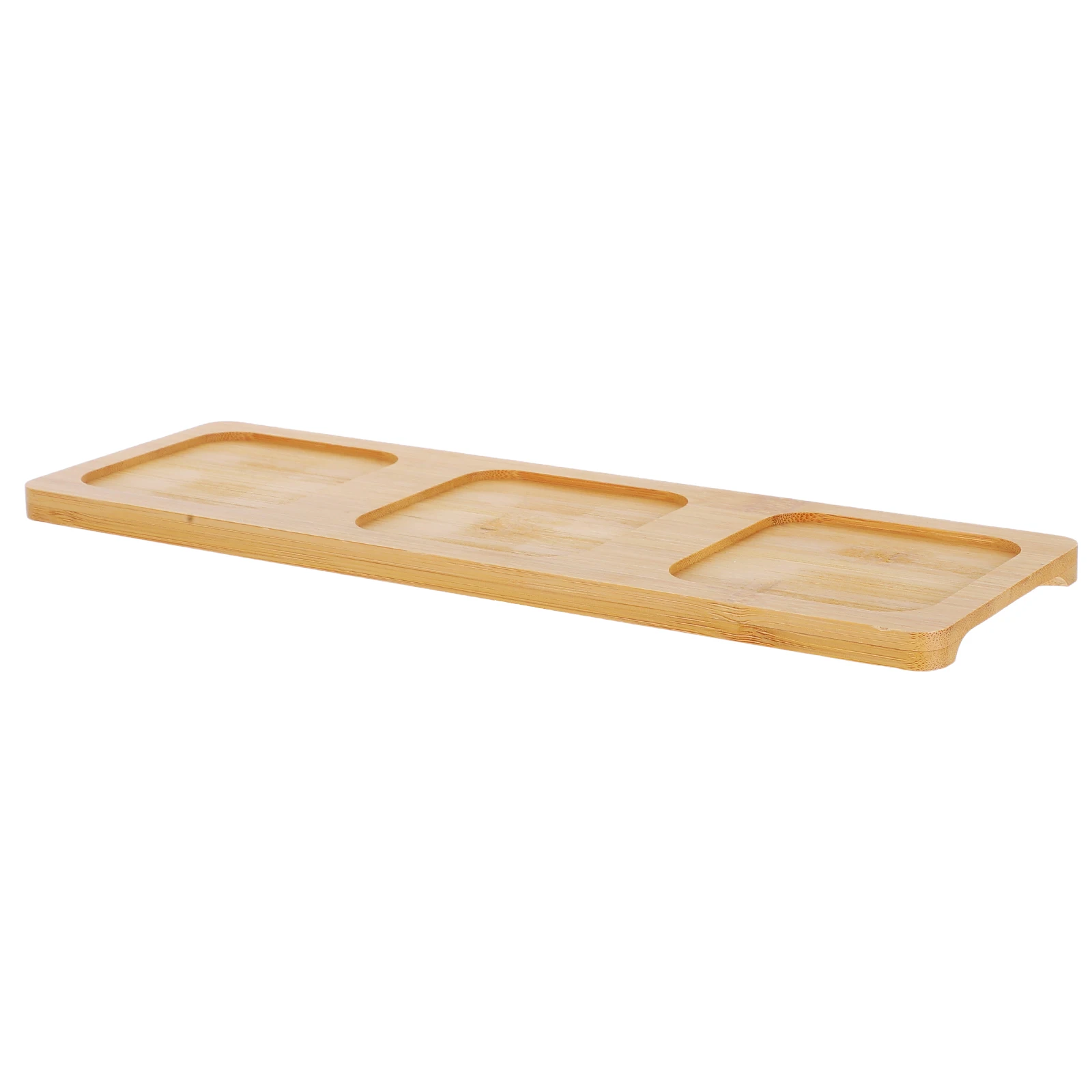 

Bamboo Coaster 3 Hole Beer Flight Board Glasses Holder for Bar KTV Party Restaurant Tasting Paddle Wooden Tray
