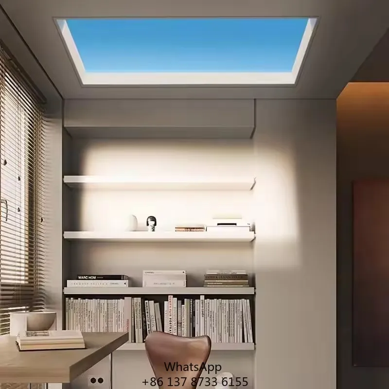 Wifi APP Remote Control 300x300 300x600 600*1200 Natural Daylight Blue Sky Light Artificial Skylight