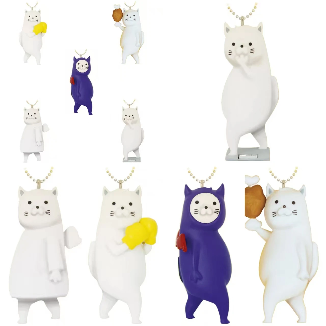 

Action Figure 3D Pendant From Gacha County Made of Mountain Cat Fat for Home Bag Decoration model