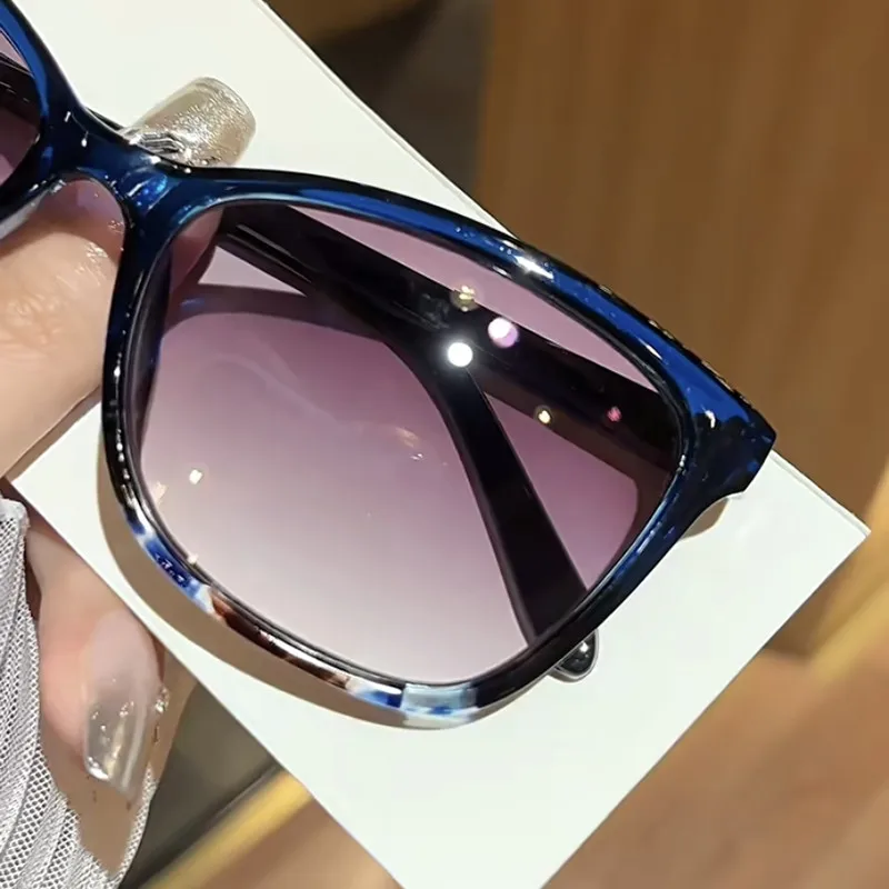 Ponadgabarytowe przeciwsłoneczne okulary do czytania dla kobiet mężczyzn 2023 nowe modne eleganckie prezbiopia dalekowzroczne okulary z + 1.0 1.5